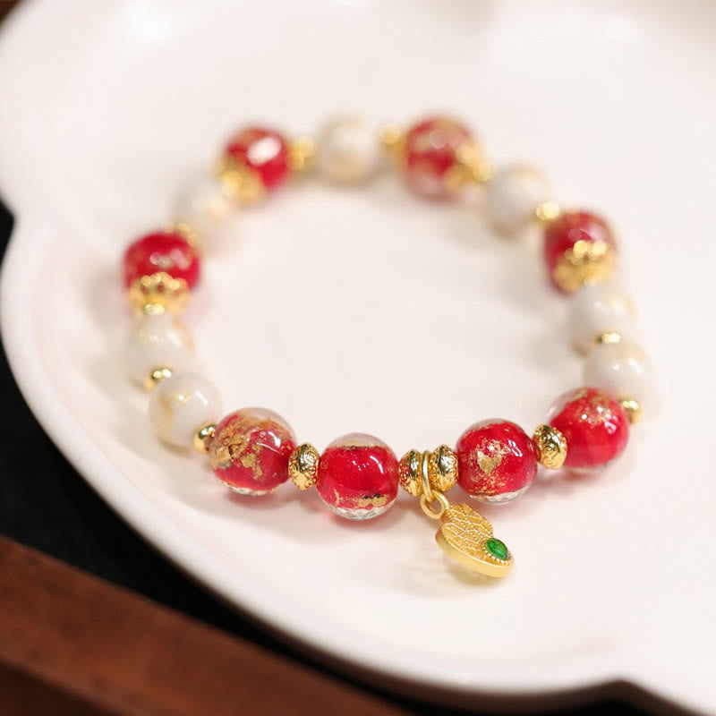 02a6dfa6-99e7-475c-b910-a51adeb9eb95.jpg Buddha Stones Gourd God Of Wealth Charm Fortune Liuli Glass Bead Incense Ash Porcelain Bead Bracelet