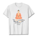 Buddha Stones The Mind Is Everything Meditation Buddha Tee T-shirt