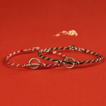 Buddha Stones 925 Sterling Silver Peace Buckle Luck String Bracelet