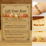Buddha Stones Lift Your Soul Citrine Carnelian Sun Stone Happiness Bracelet