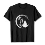 Buddha Stones Zen Buddha Statue Sitting Bamboo Meditation Tee T-shirt