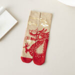 Buddha Stones Casual Red Dragon Cotton Quarter Men Women Unisex Socks