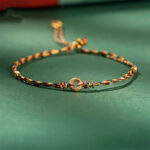 Buddha Stones Handmade Peace Buckle Multicolored Child Adult Fortune Bracelet