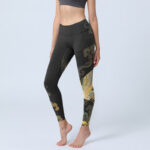 Buddha Stones Soaring Phoenix Cloud Pattern Print Gym Leggings Women's Yoga Pants