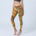 Buddha Stones Gorgeous Fairy Cloud Pattern Print Gym Leggings Women's Yoga Pants