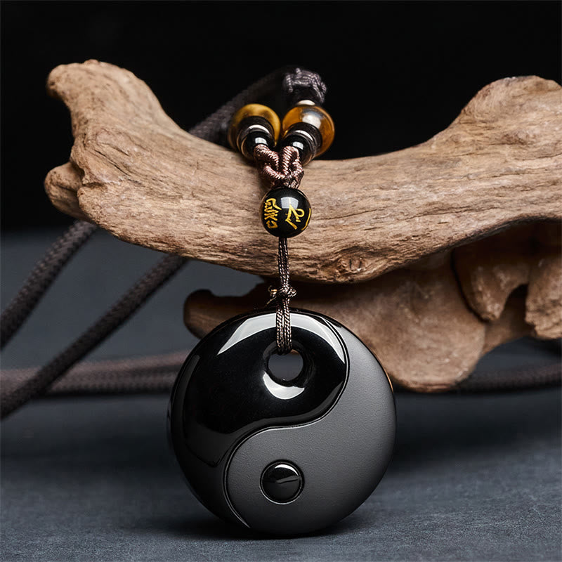 1765517924_3e0fb6ae-2817-4af1-a7de-d2cc98ca227d FREE Today: Transformation and Strength Yin Yang Symbol Om Mani Padme Hum Black Obsidian Necklace Pendant - Image 1