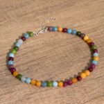 Buddha Stones Natural Tourmaline Bead Wisdom Necklace