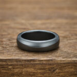 Buddha Stones Natural Hematite Support Powerful Ring