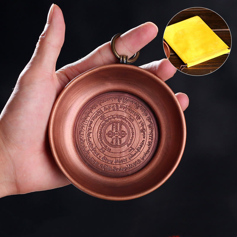 1c062340-9f16-498d-baad-f2b912dc8c72.jpg Buddha Stones Small Copper Prayer Altar Portable Burning Holder Incense Sage Smudging Rituals Use Items