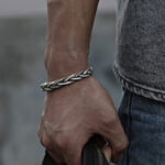 FREE Today: Balance Energy Retro Twisted Design Cuff Bracelet Bangle