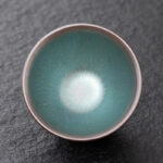Buddha Stones Vintage Pink Colorful Chinese Jianzhan Kiln Change Ceramic Teacup Kung Fu Tea Cup Bowl