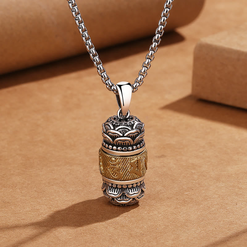 6086ba91-5dd2-4d38-85fa-0e6f6cb14163 Buddha Stones Tibet Om Mani Padme Hum Carved Wisdom Purity Chain Leather Rope Necklace Pendant - Image 1