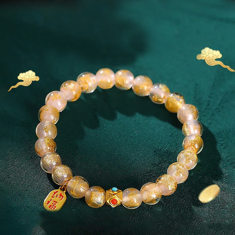 76a078f1c3248a94251ed9e9e9a530c9-3.jpg Buddha Stones Tibetan Incense Ash Liuli Glass Bead Lucky Fortune Fu Character Charm Bracelet