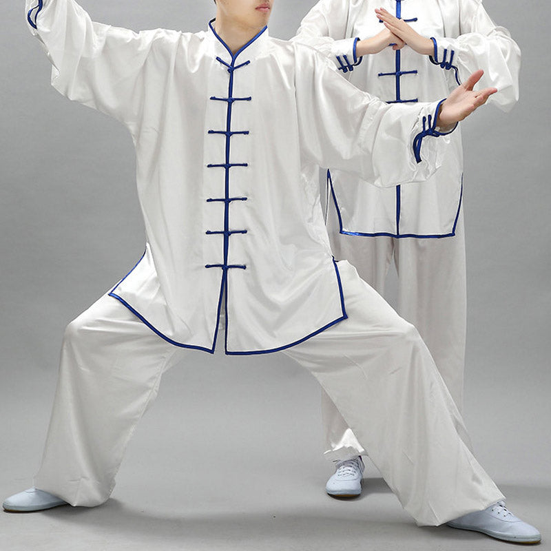ca195e6b84ea1dae142df7891ea73e84_a270e6d8-e469-4b2a-b420-c6b0756b711a Buddha Stones Simple Pattern Meditation Prayer Spiritual Zen Tai Chi Qigong Practice Unisex Clothing Set - Image 1